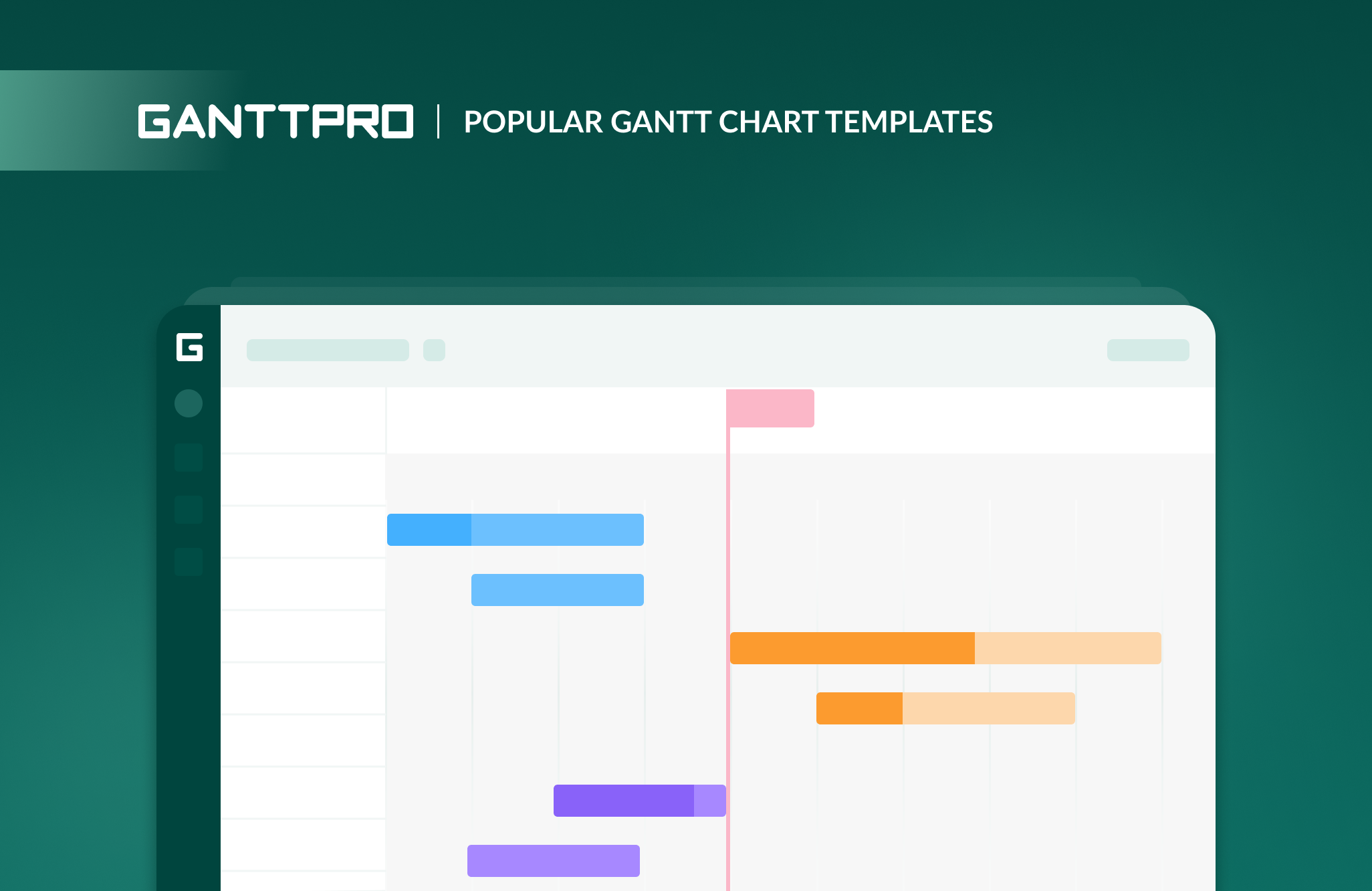 Project Gantt chart templates