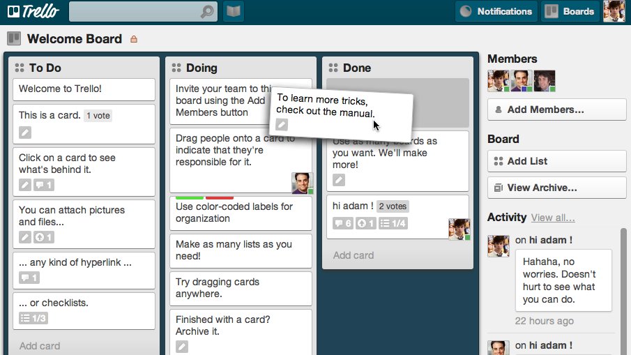 trello for project management