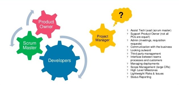 Agile methodologies: Scrum team 