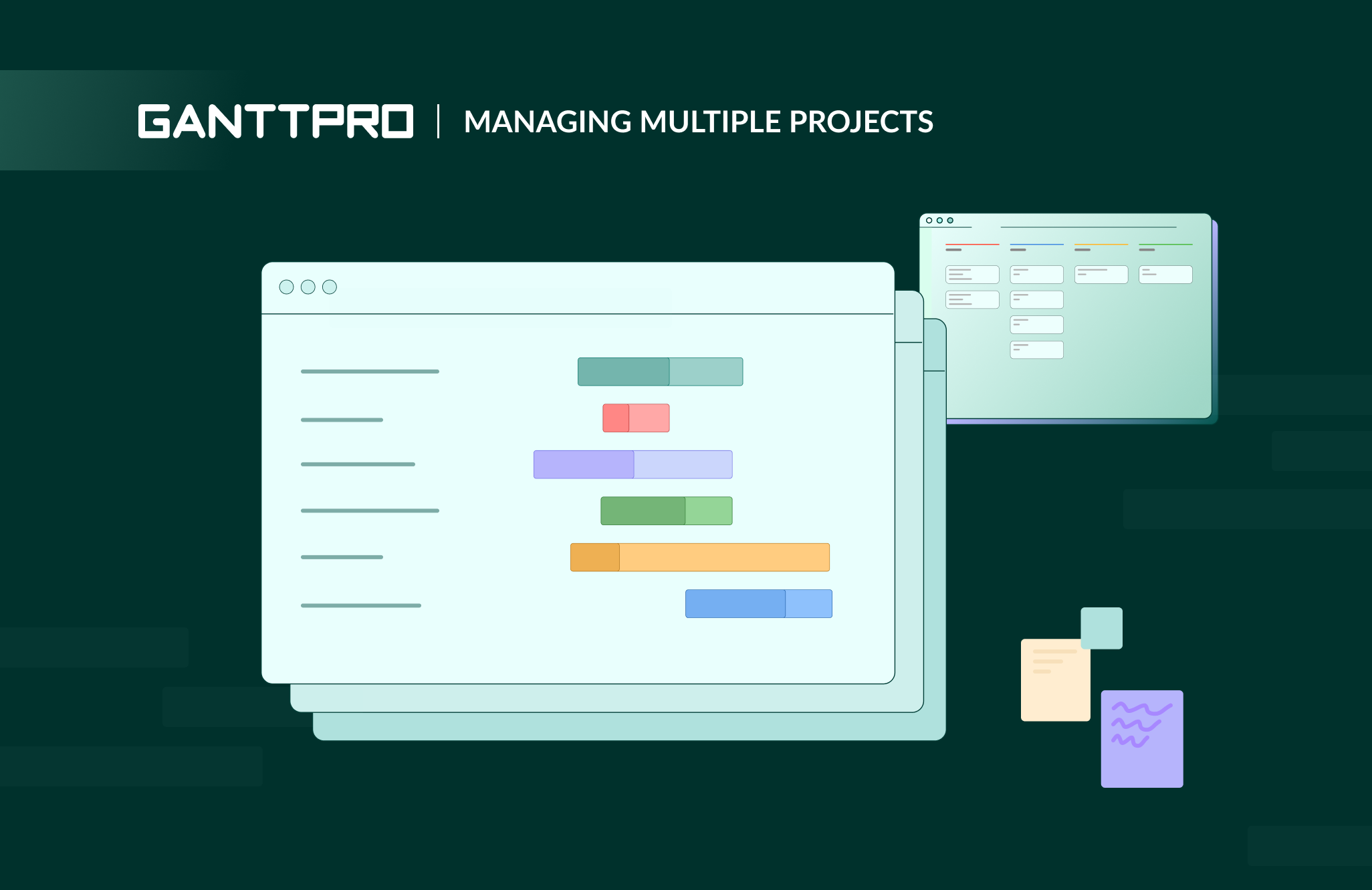 How to manage multiple projects
