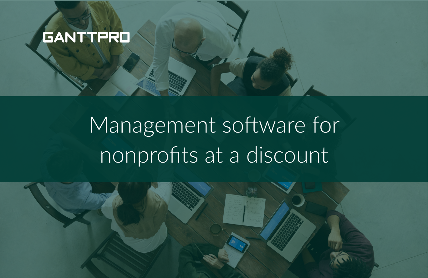Management software for nonprofits at a discount