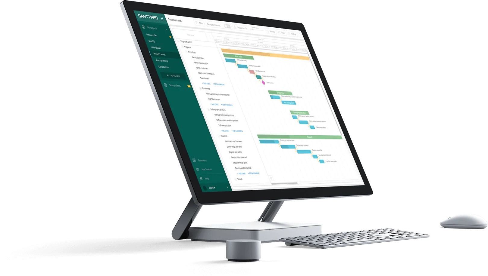 GanttPRO online Gantt chart maker for efficient project management