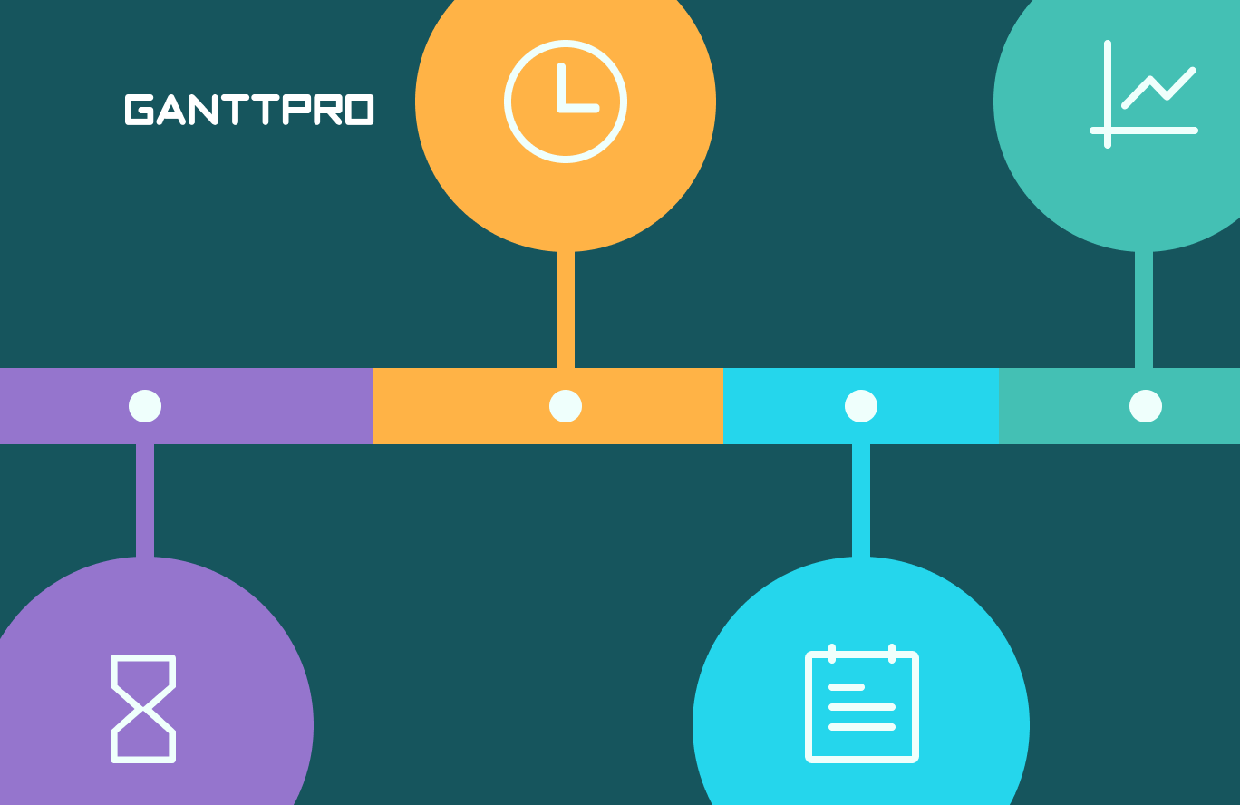 creative timeline graph