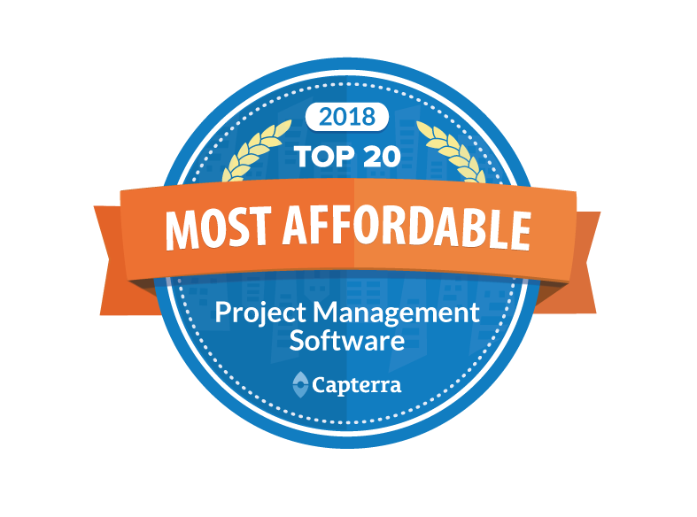 GanttPRO award by Capterra