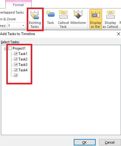 MS Project Tutorial how to create a timeline