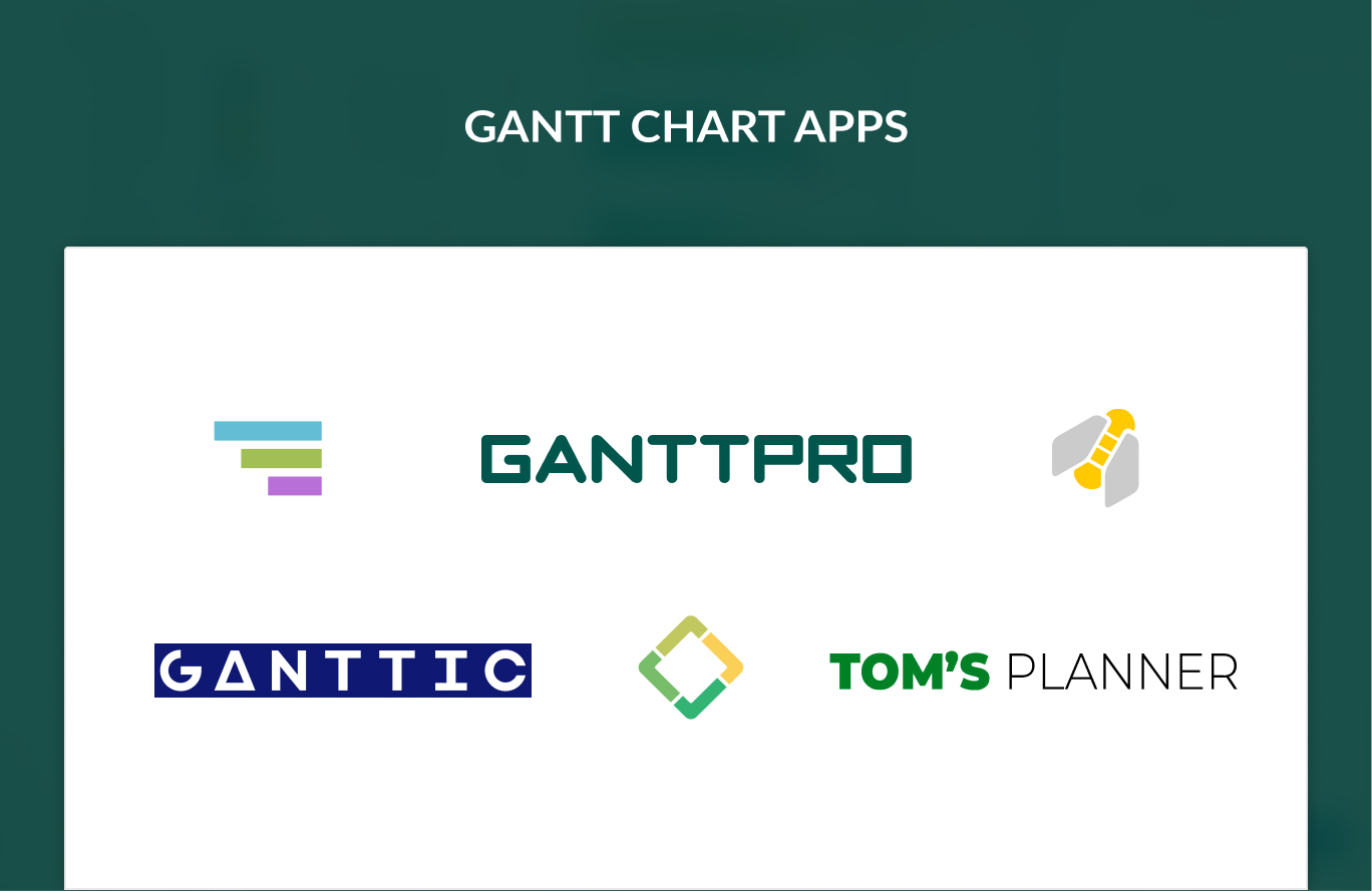 Best Gantt chart apps for project management