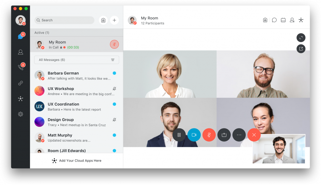 Remote work software: Webex