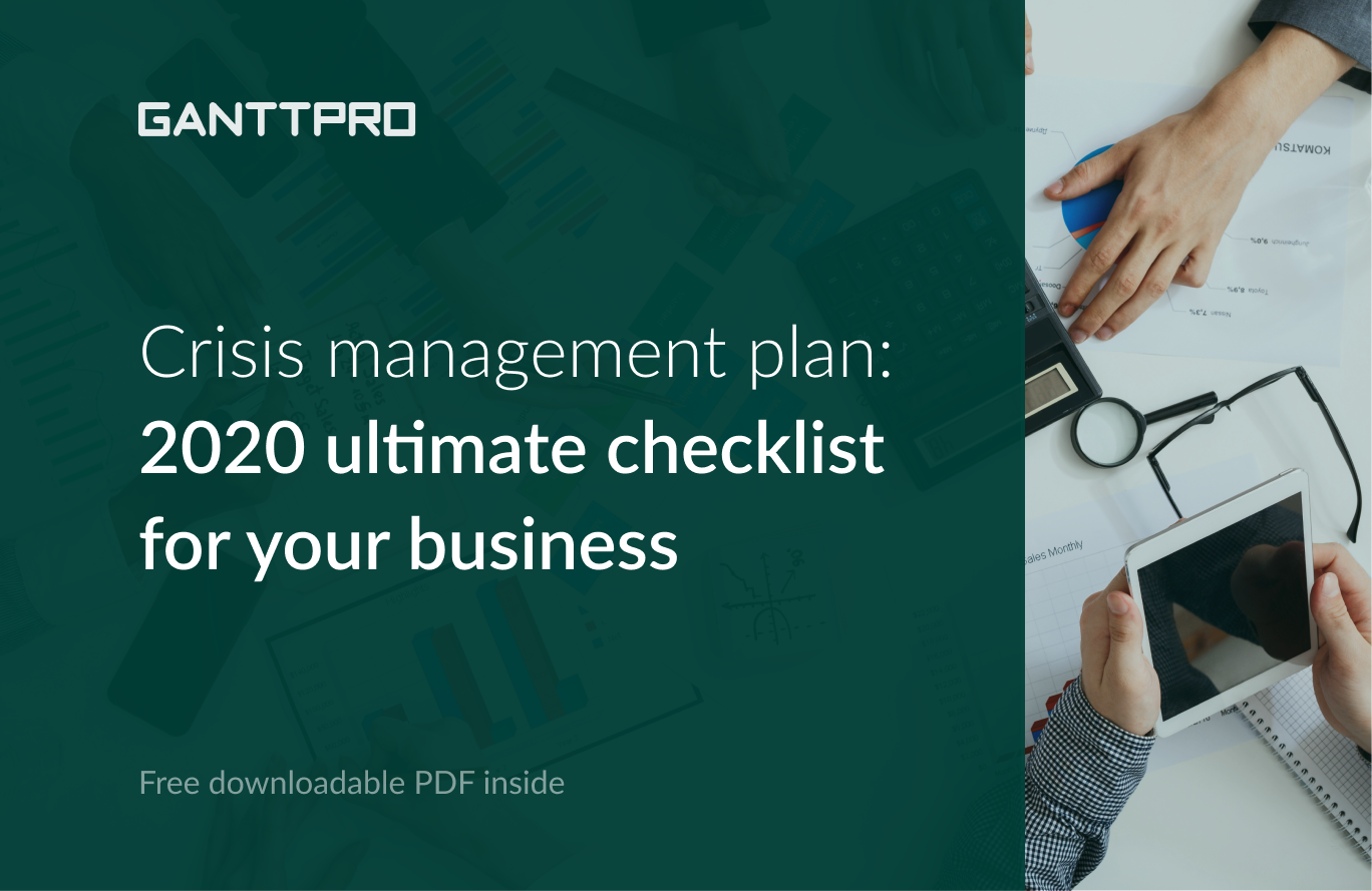 Crisis management plan: checklist for your business