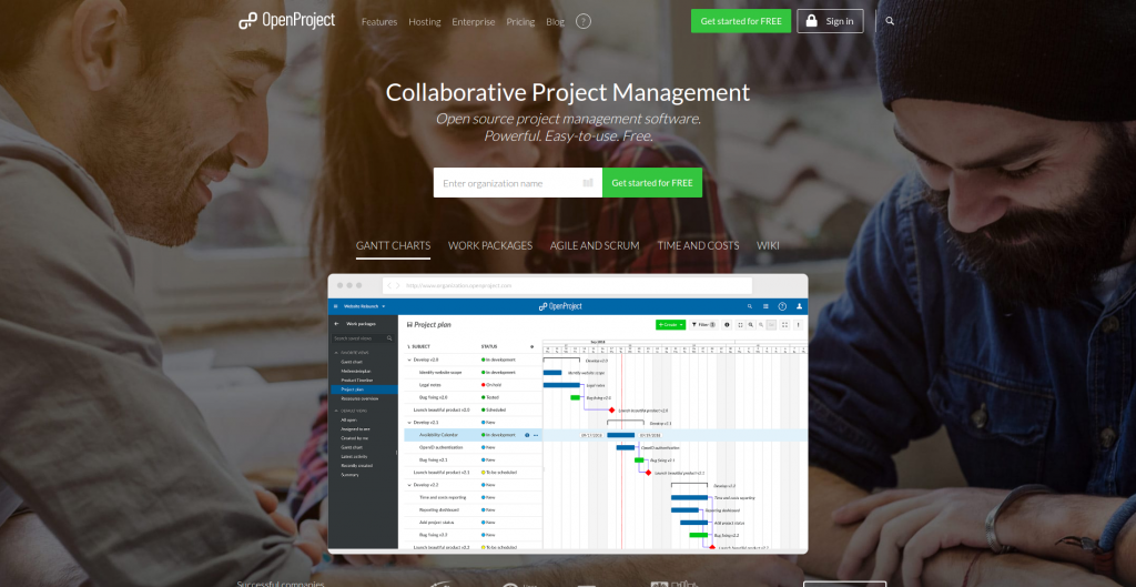 Openproject as an alternative to Instagantt