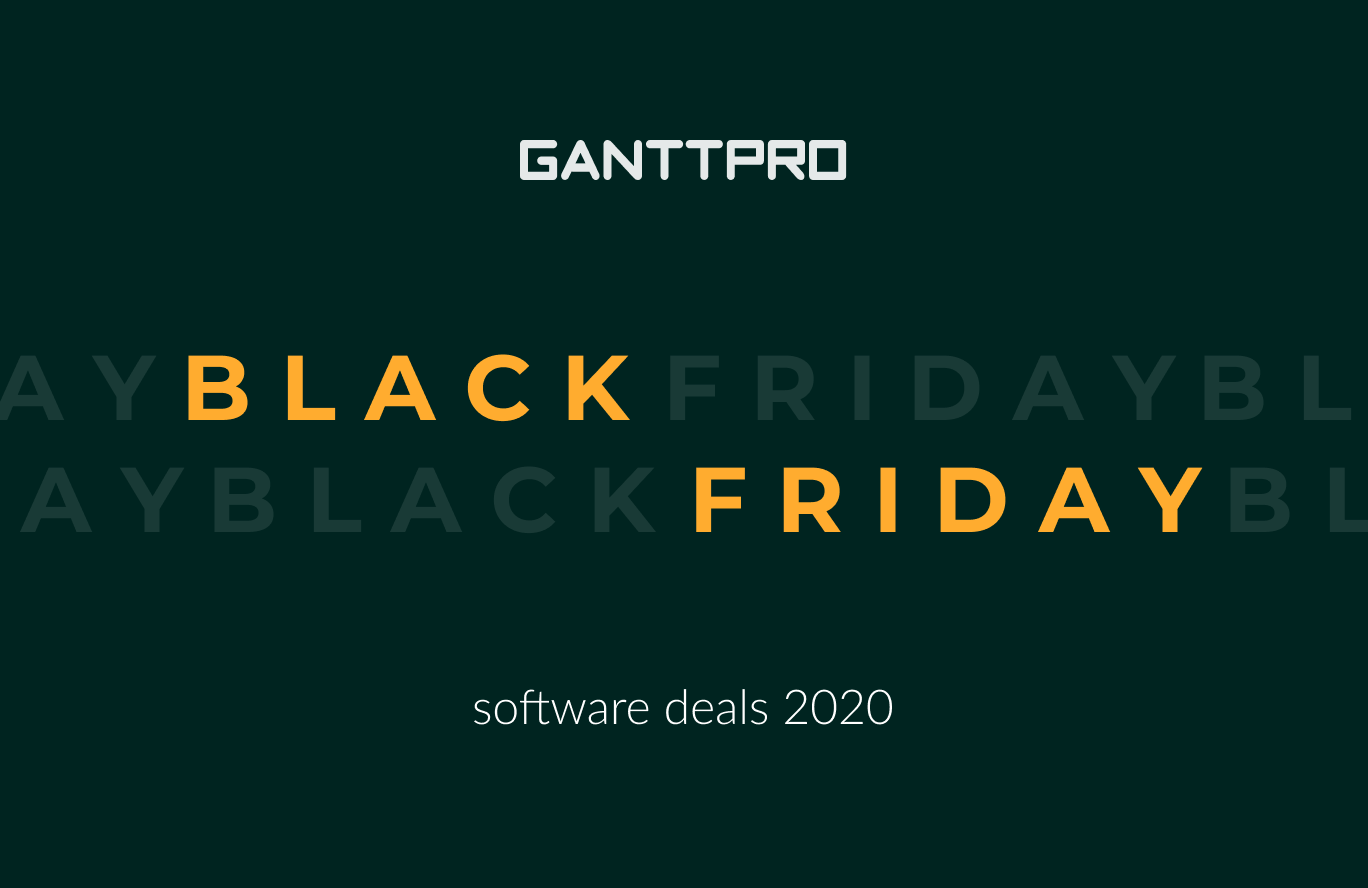 GanttPRO Black Friday software deal