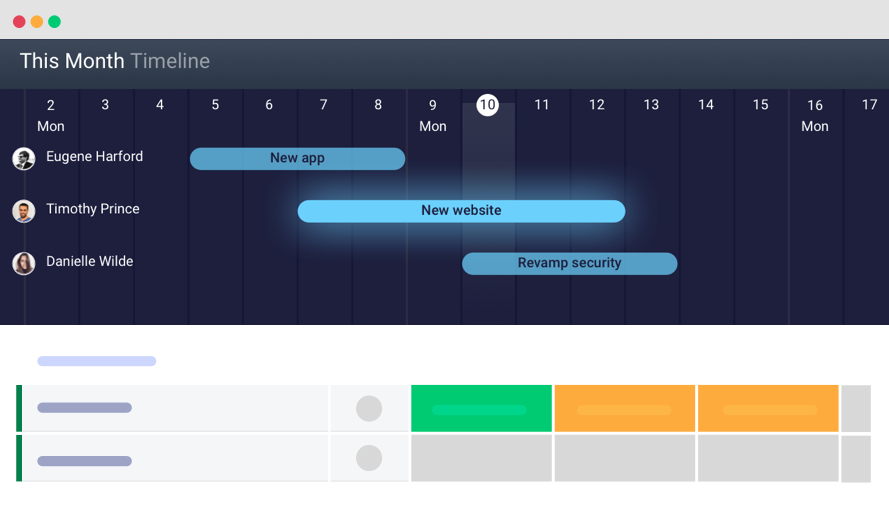 Monday as an MS Project alternative