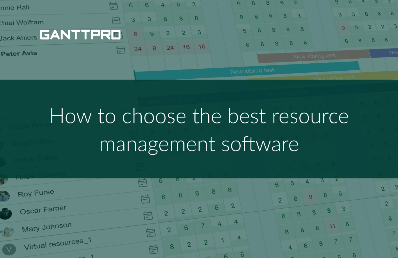 Tips on how to choose the best resource management software