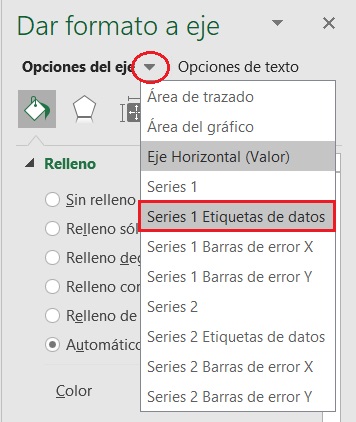 Añadir títulos a los hitos de línea de tiempo en Excel