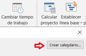 Calendario Project: como hacer un calendario en MS Project