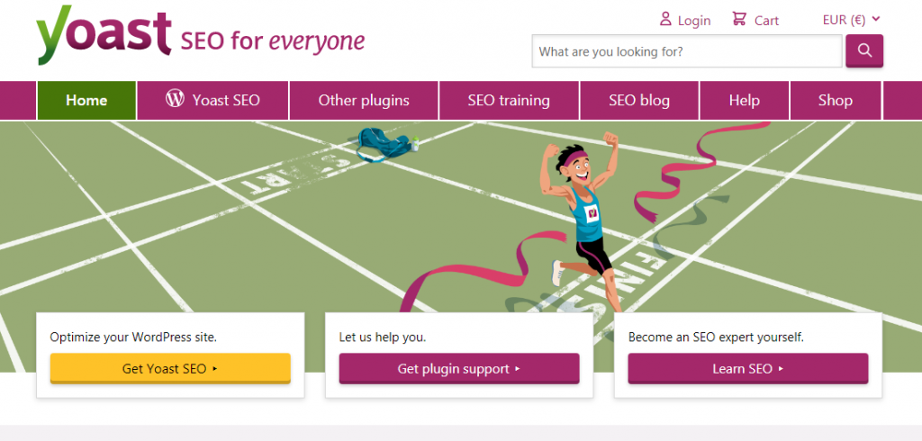 Yoast tool for content marketing projects