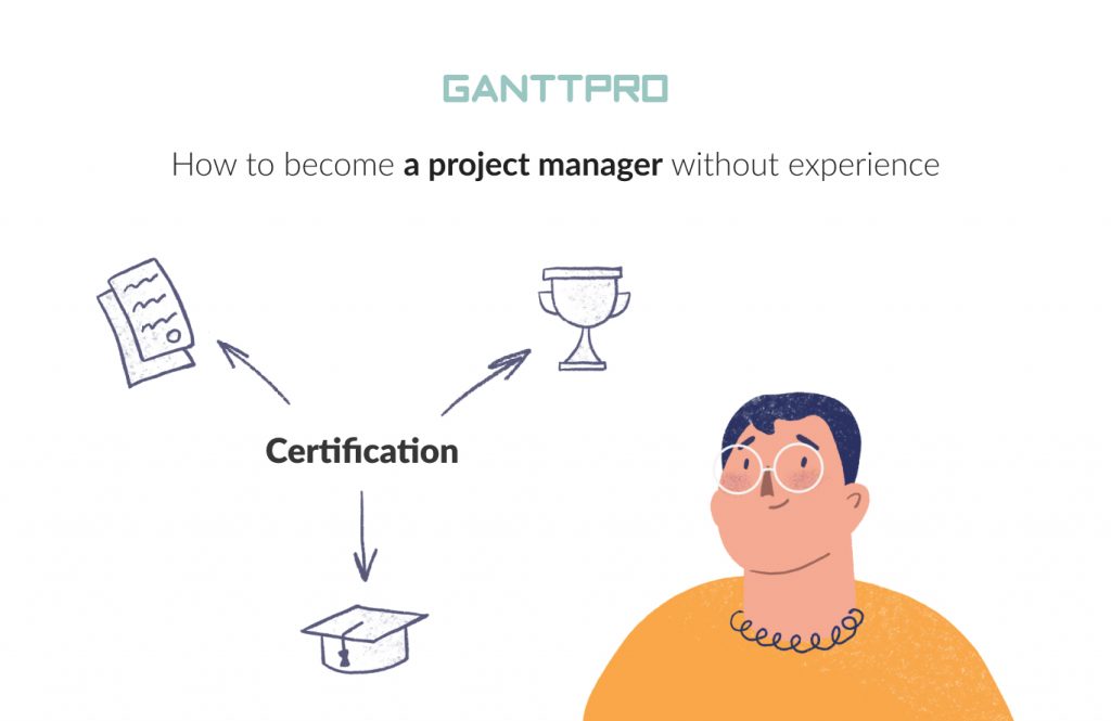 How to become a project manager without experience: certification