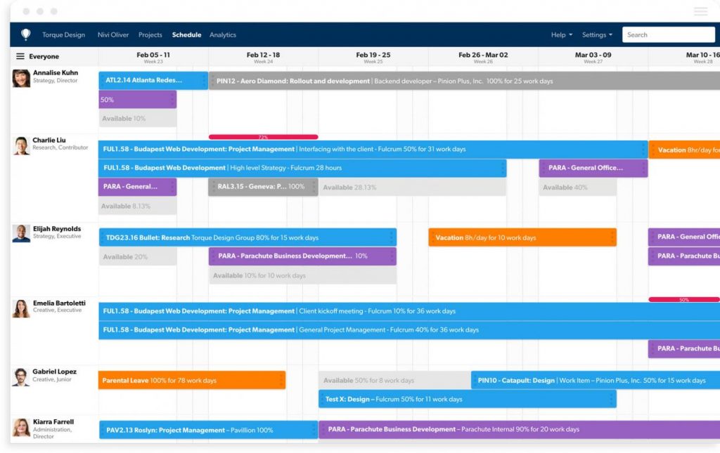 10,000ft resource management software