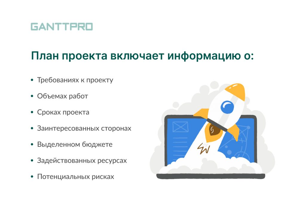 Что включает план-график проекта