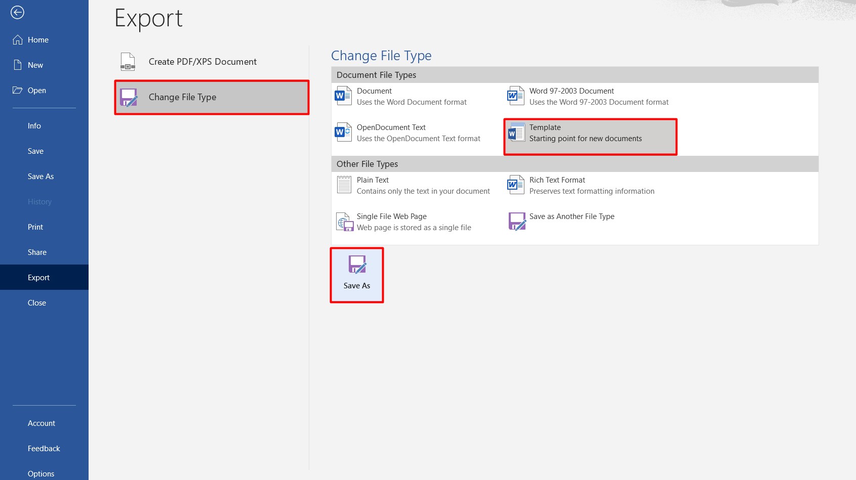 Saving Microsoft Word Gantt chart template