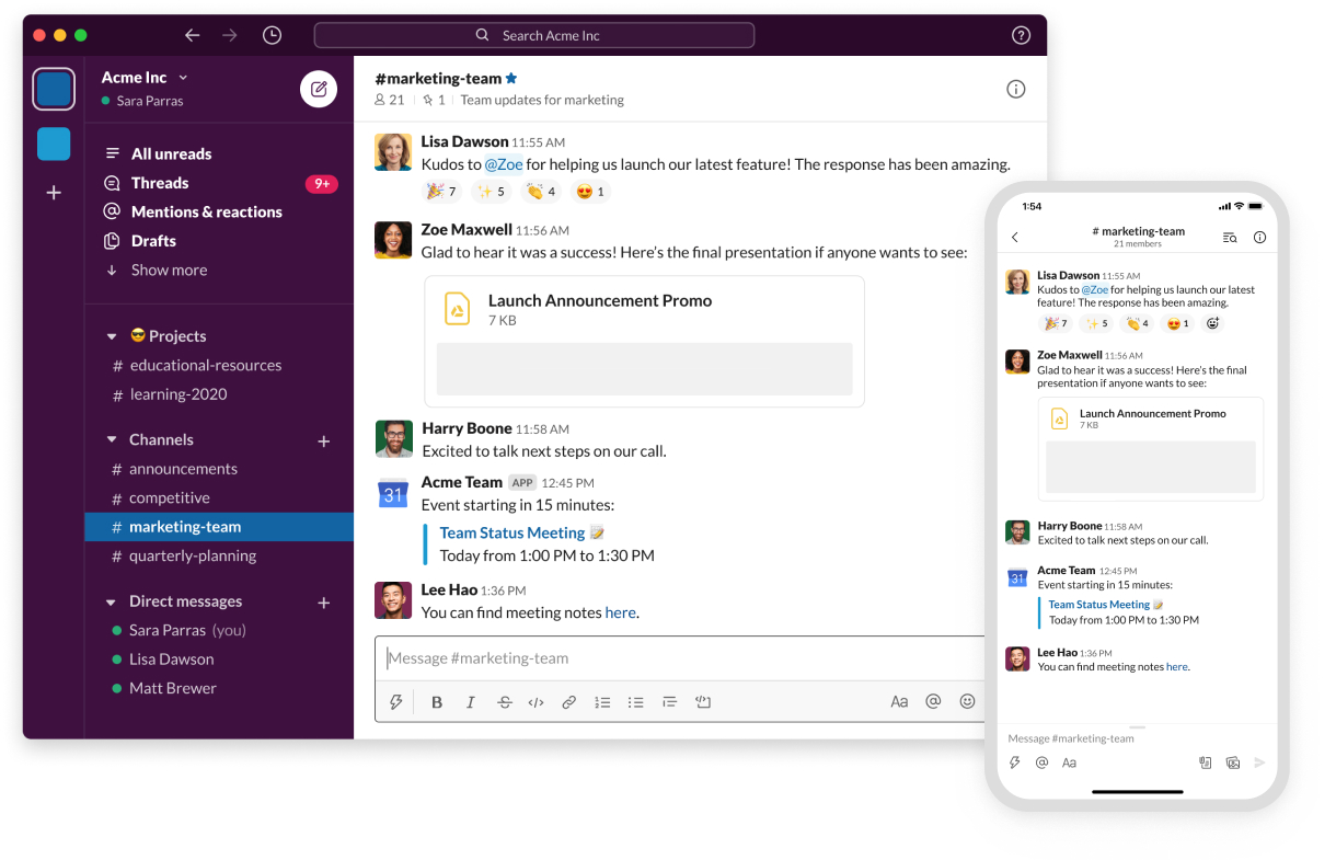 SEO collaboration tool-Slack