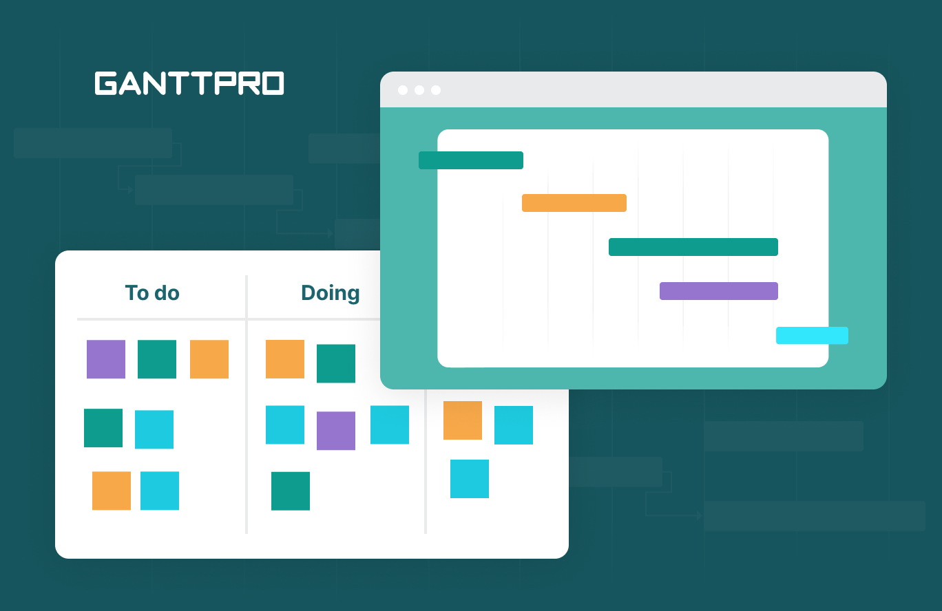 Difference between a Gantt chart and Kanban