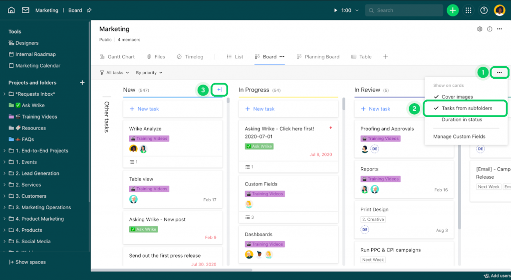 Small business project management software: Wrike