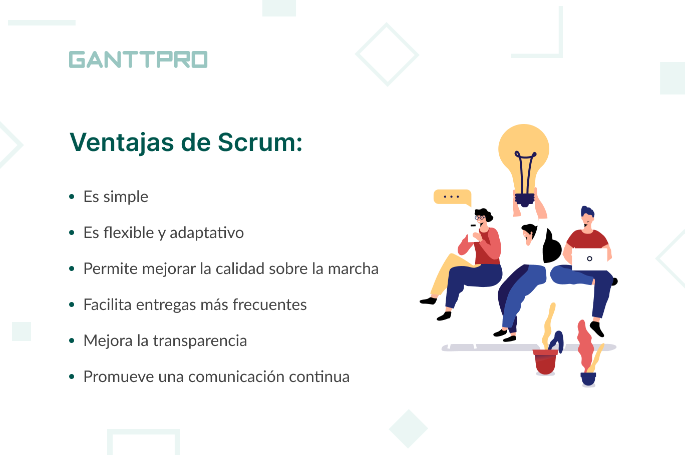 scrum-metodologia agil-ventajas de scrum