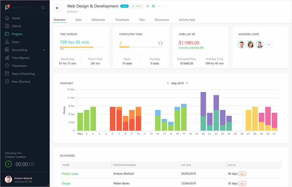 Planning software Paymoapp