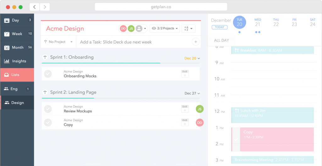 Planning software Plan