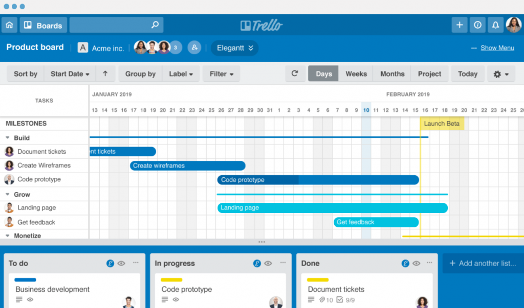 Choosing the Right Trello Gantt Сhart in 2023