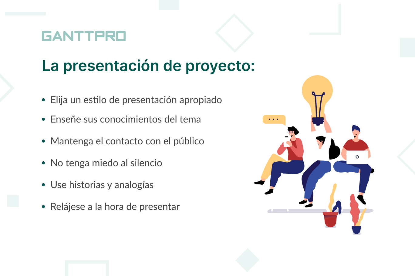 Como hacer una presentacion de un proyecto