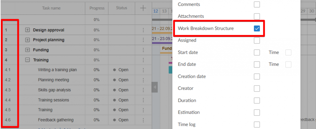 How to convert WBS into a Gantt chart in GanttPRO