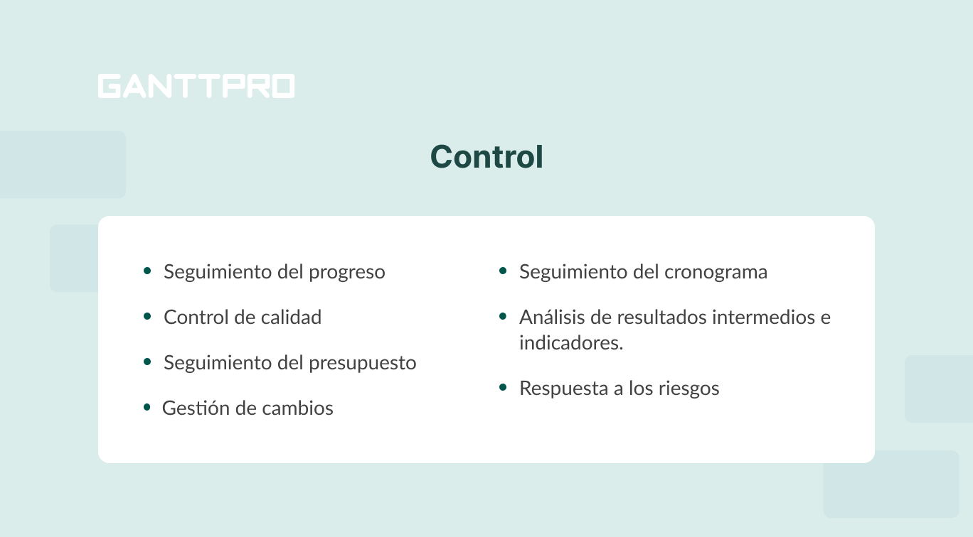 Fases de proyecto de construccion-Control en proyectos de construccion