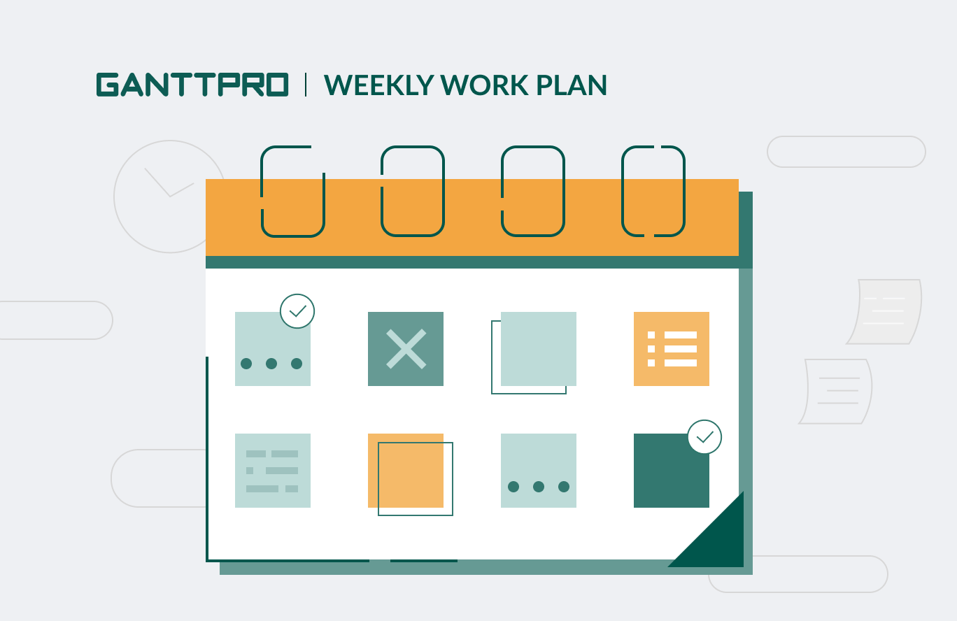 How Do I Write A Weekly Work Plan