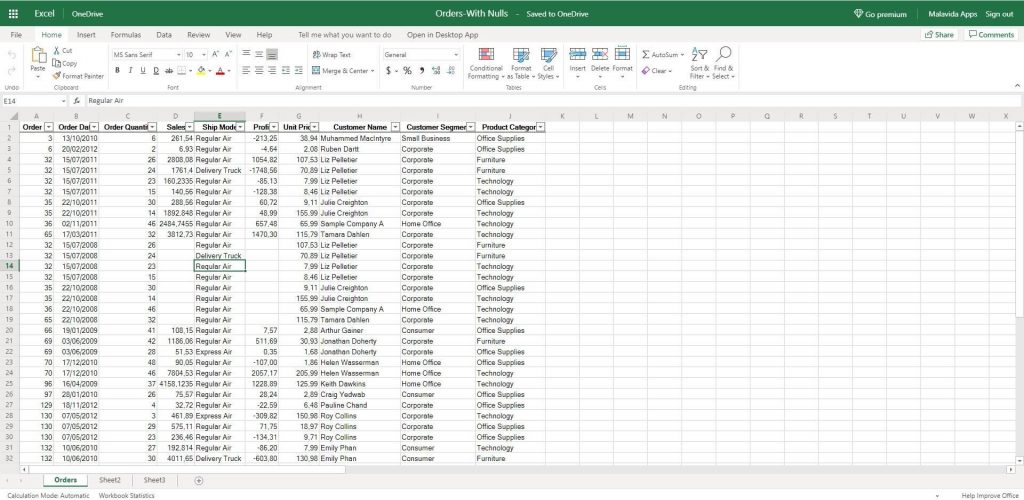 Google Sheets alternatives and competitors: Microsoft Excel