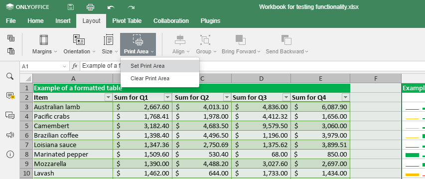 Google Sheets alternatives and competitors: OnlyOffice