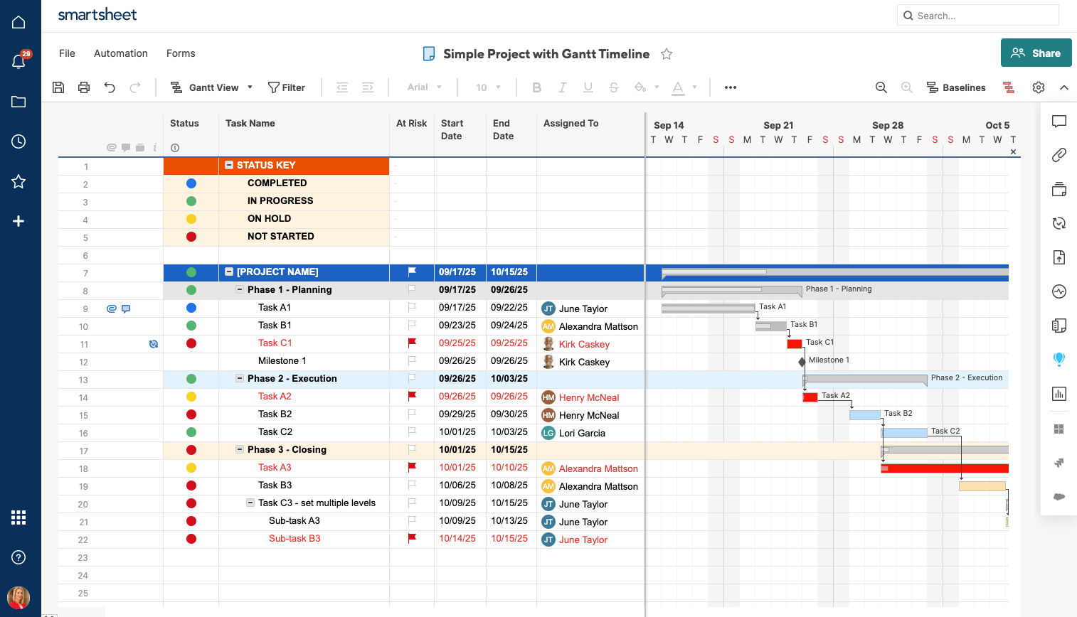 Spreadsheet Alternative Name