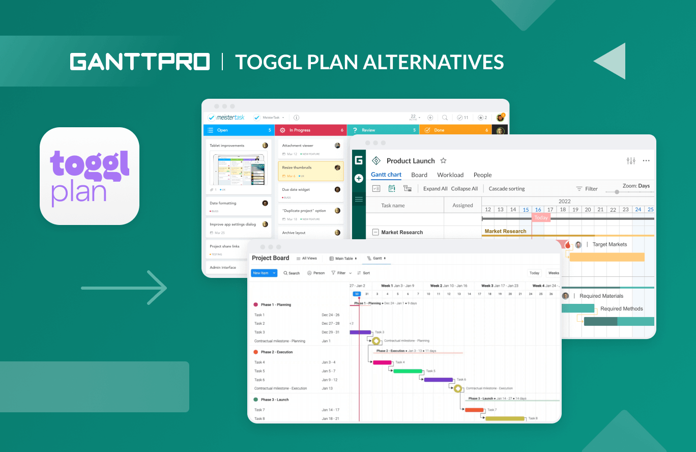 Leading Toggl Plan alternatives