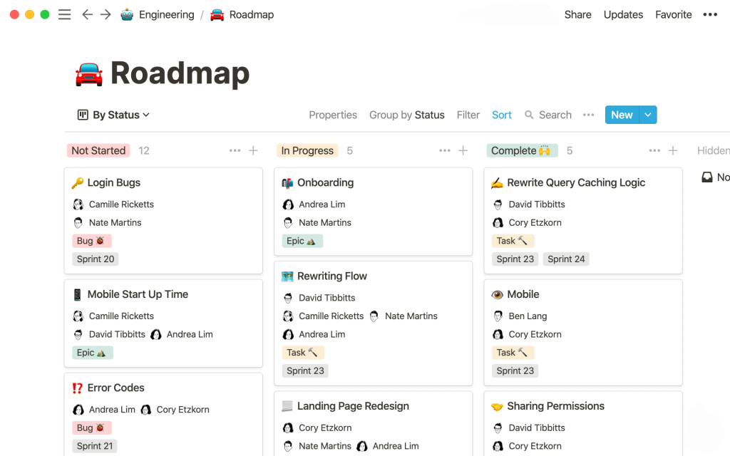 ClickUp alternatives and competitors: Notion