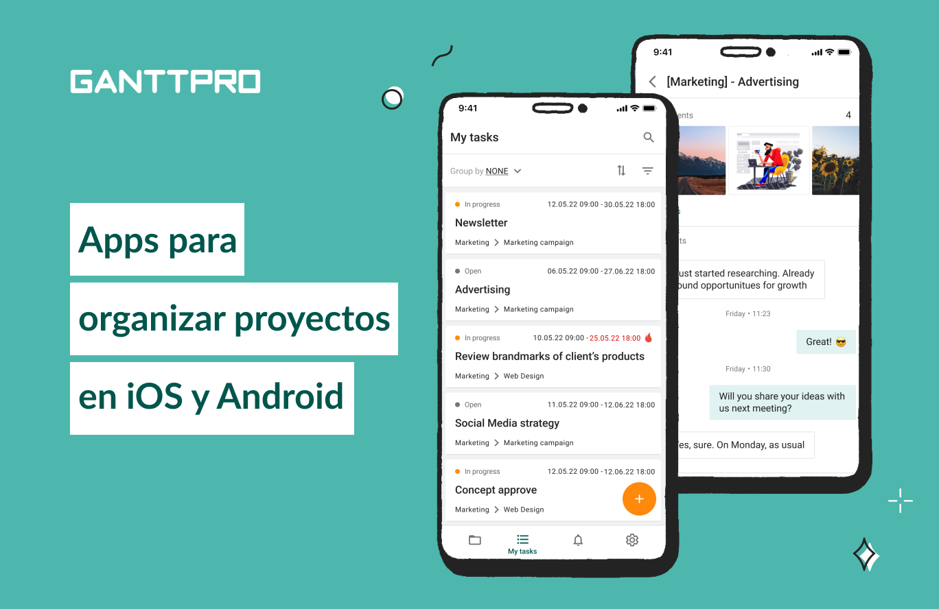 aplicaciones para planificar proyectos en iOS y Android