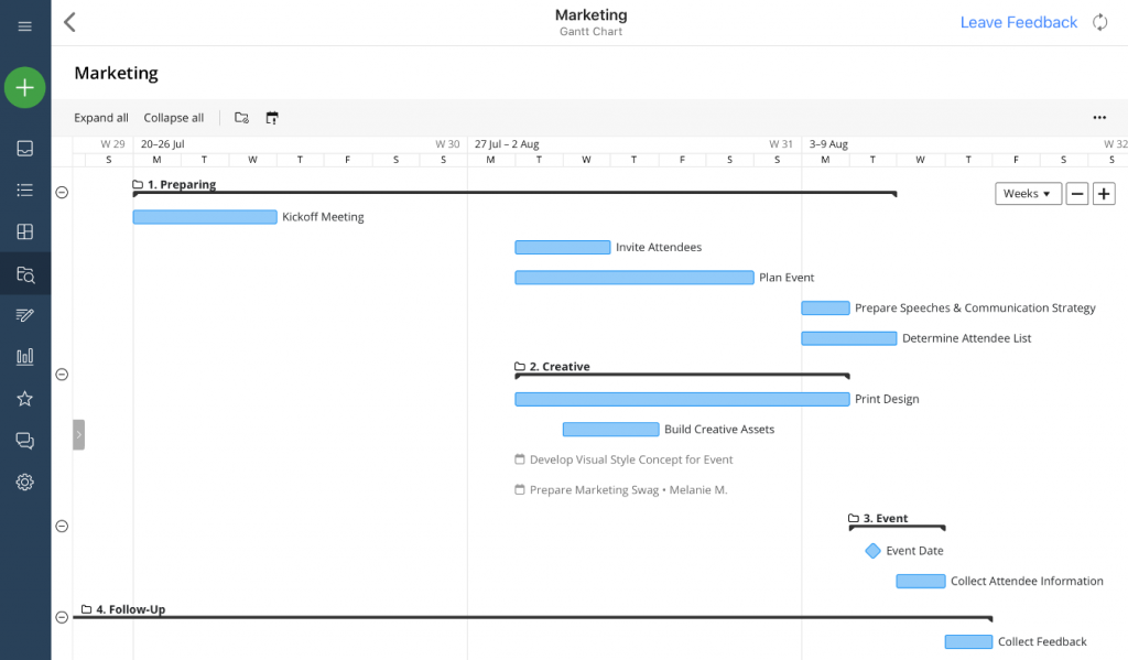 Best MS Project alternatives: Wrike