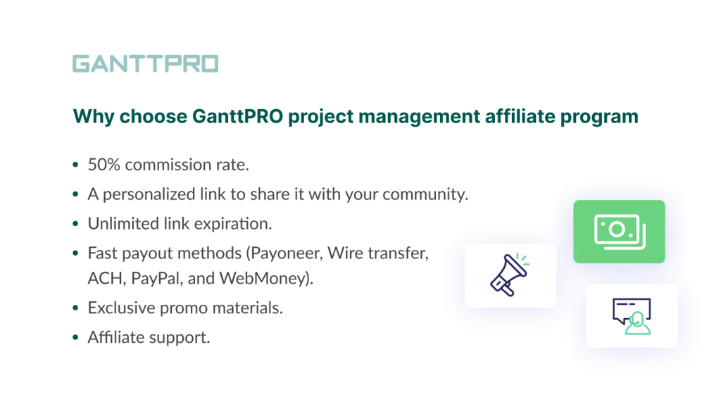 GanttPRO Project Management Affiliate Program