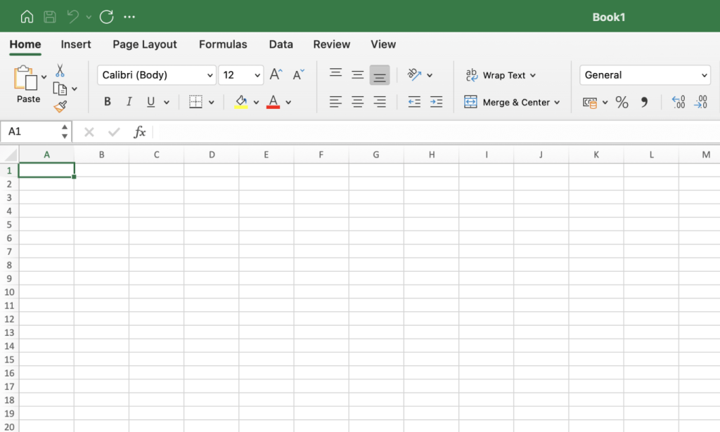 Creating a worksheet to make a WBS in Excel