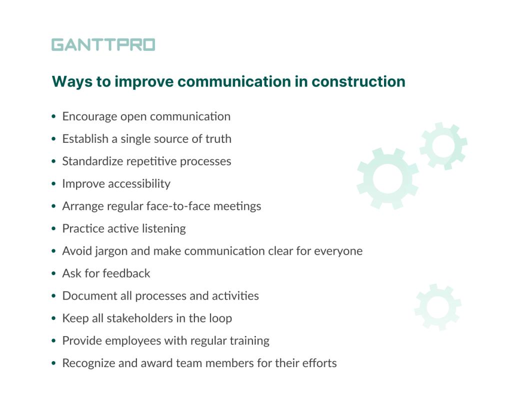 12 ways to improve communication in construction