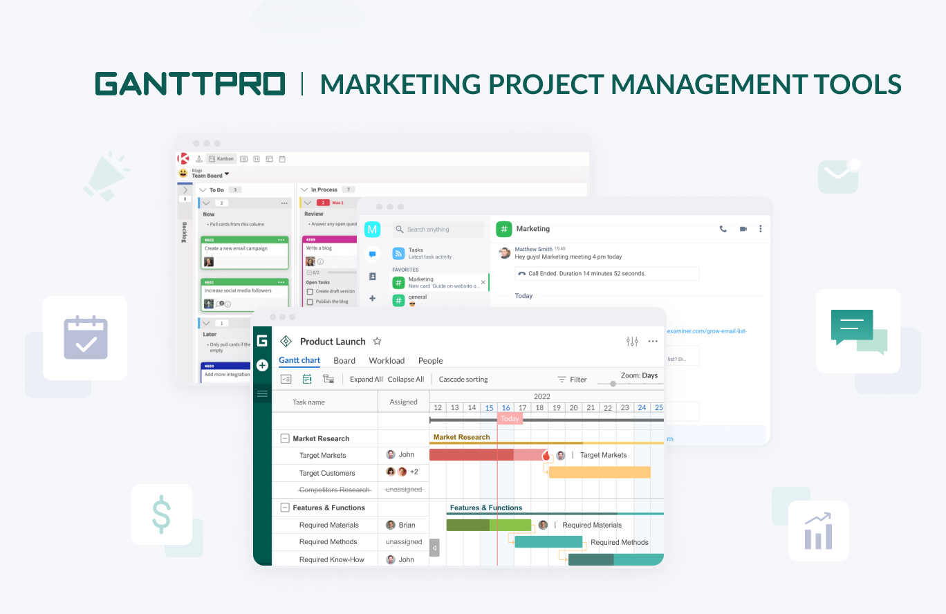 Marketing project management tools