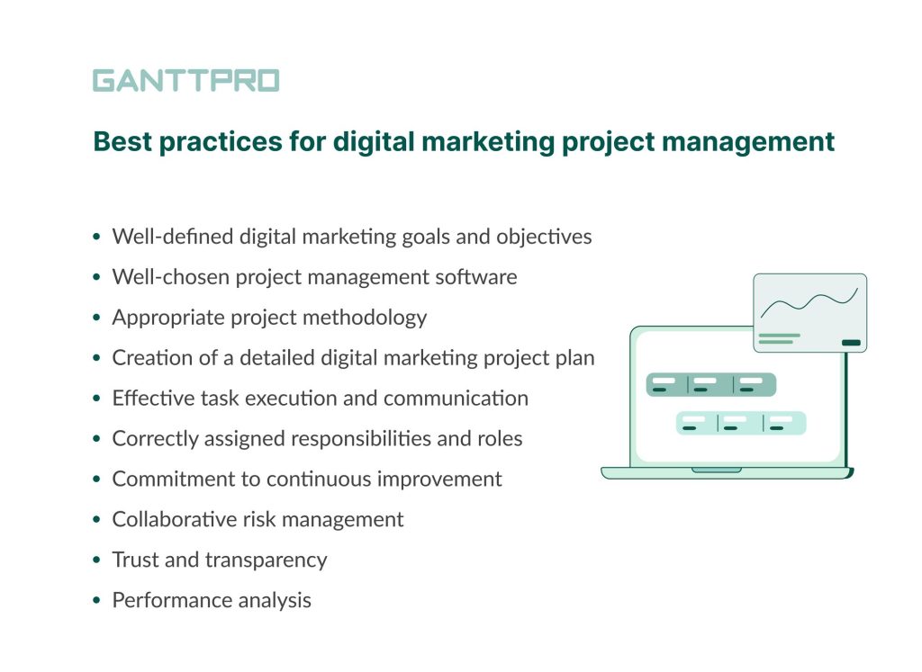 Digital marketing project management best practices
