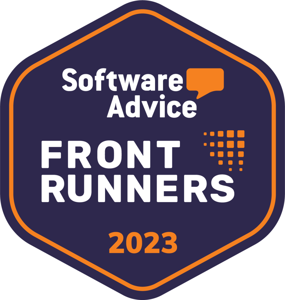 Front Runners award by Software Advice