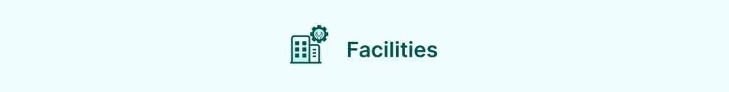 Project management resources: facilities