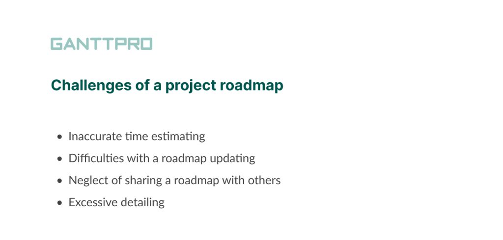 The challenges of a project roadmap