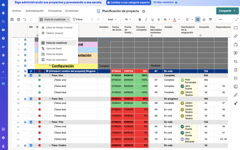 Smartsheet Características Ventajas Y Desventajas [2025]